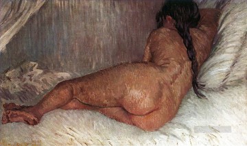  desnuda Obras - Mujer desnuda reclinada vista de espaldas Vincent van Gogh
